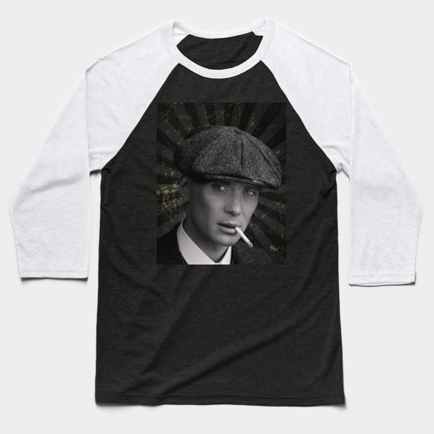 Cillian Murphy Baseball T-Shirt by KoplakStories